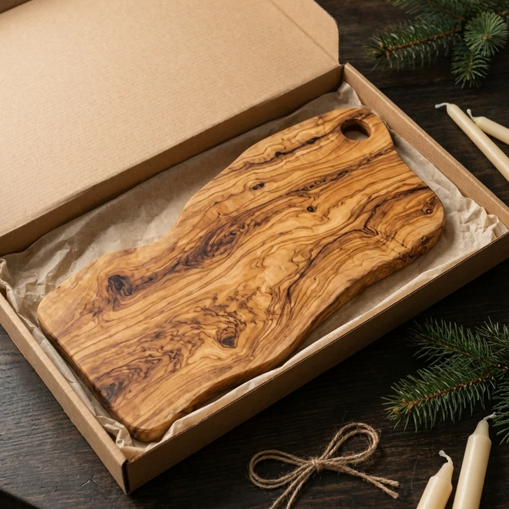 Olive Wood Charcuterie Board (11